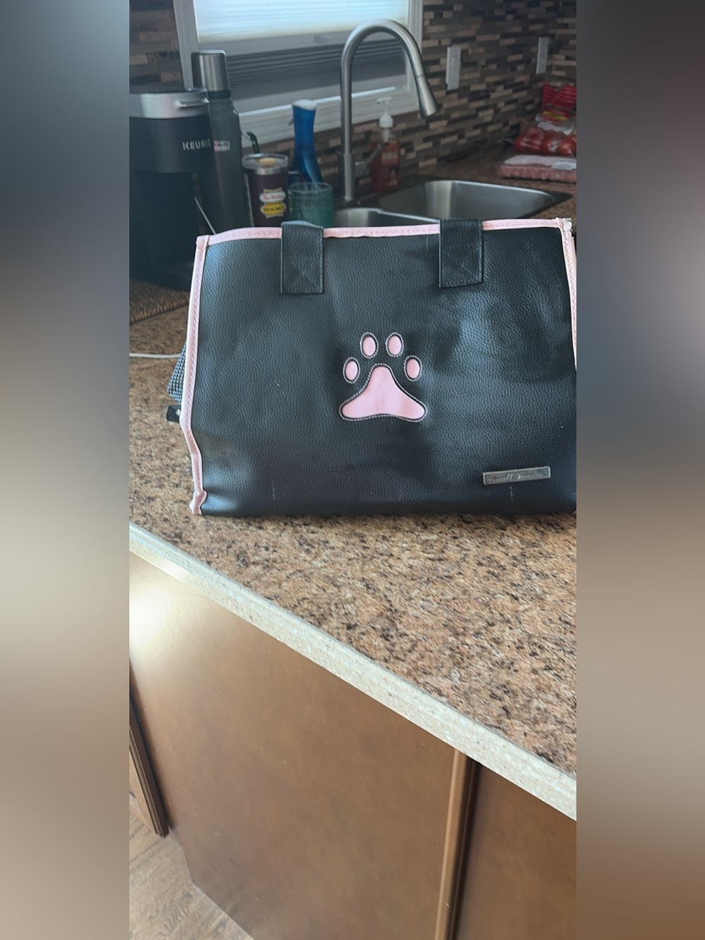 My beautiful leather dog - small